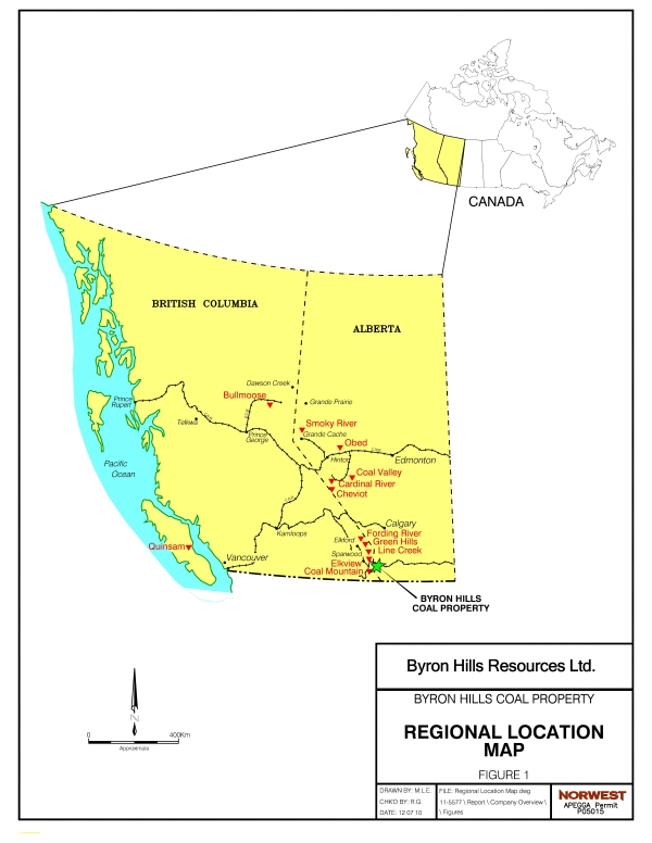 Regional Location Map